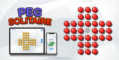 Peg Solitaire - HTML5 Game