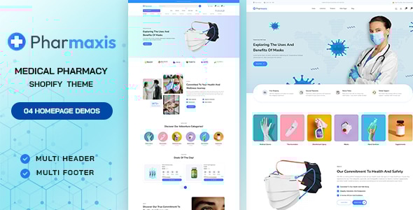 Pharmaxis - Medical Pharmacy & Drugstore Store Shopify Theme Pharmaxis - Medical Pharmacy & Drugstore Store Shopify Theme