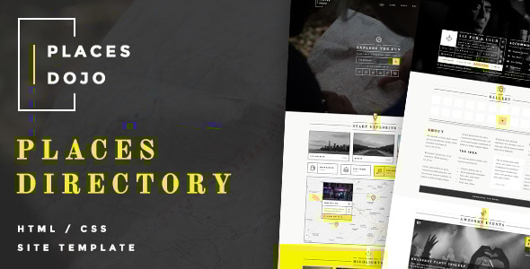 Places Dojo - Directory HTML/CSS Template Places Dojo - Directory HTML/CSS Template