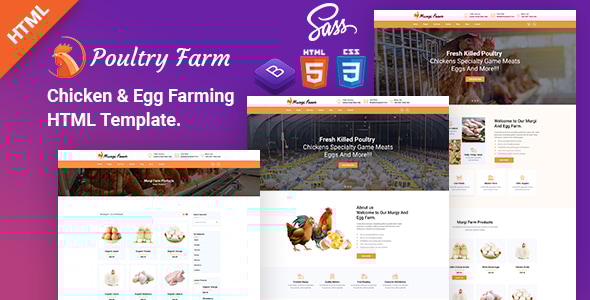 PoultryFarm - Organic Poultry HTML Template. PoultryFarm - Organic Poultry HTML Template.