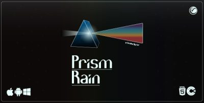 Prism Rain - HTML5 Game Template