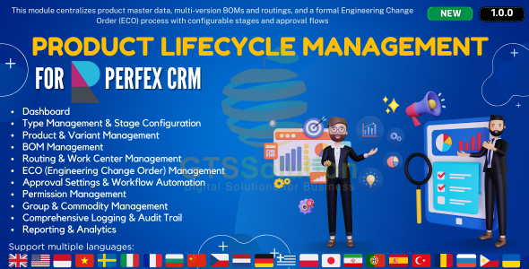 Product Lifecycle Management module for Perfex CRM Product Lifecycle Management module for Perfex CRM