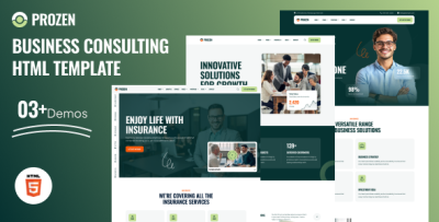 Prozen- Business Consulting Html Template