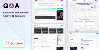 Q&A - Laravel 12 Questions and Answers Template