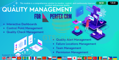 Quality Management module for Perfex CRM