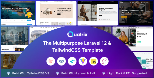 Qualrix - The Multipurpose Laravel 12 Template Qualrix - The Multipurpose Laravel 12 Template