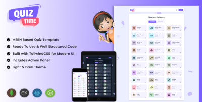 QuizTime - MERN Stack Quiz App | Interactive Web Quiz Platform