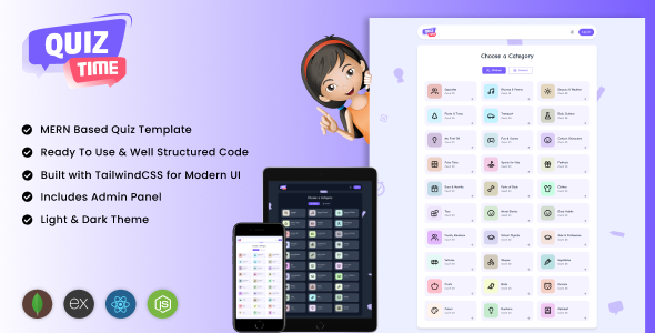 QuizTime - MERN Stack Quiz App | Interactive Web Quiz Platform QuizTime - MERN Stack Quiz App | Interactive Web Quiz Platform