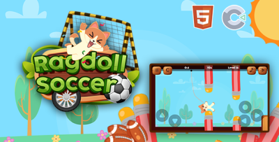 Ragdoll Soccer - HTML5 Game - Construct 3