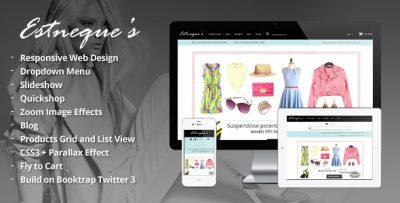 Responsive HTML Theme - Estneque