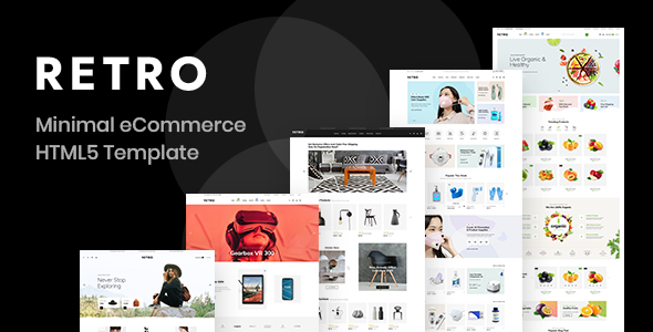 Retro - Clean Minimal eCommerce HTML5 Template Retro - Clean Minimal eCommerce HTML5 Template