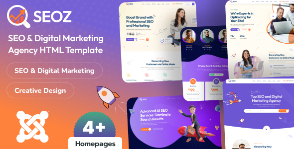 SEOZ - SEO & Digital Marketing Agency Joomla 6 Template SEOZ - SEO & Digital Marketing Agency Joomla 6 Template