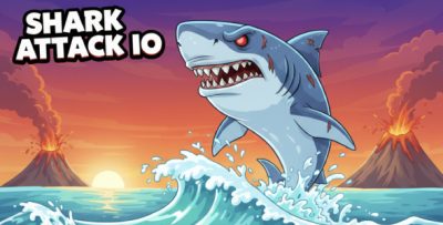Shark Attack IO - HTML5 Game - Construct 3