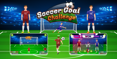 Soccer Goal Challenge - HTML5 Sports Game
