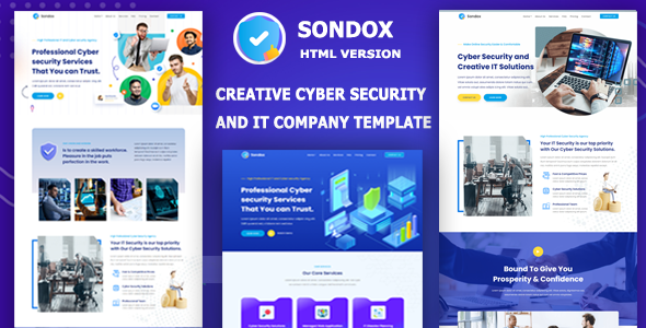 Sondox - Cyber Security & IT Company Template Sondox - Cyber Security & IT Company Template