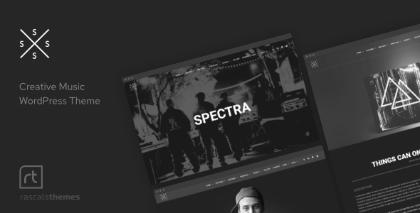 Spectra - Music Theme for WordPress Spectra - Music Theme for WordPress