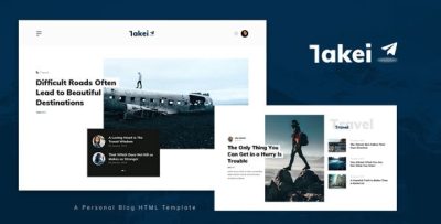 Takei - Blog and Magazine HTML Template