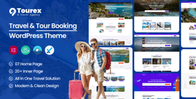 Tourex - Tour & Travel Booking WordPress Theme