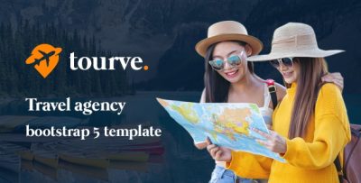 Tourve - Travel Agency Bootstrap 5 Template