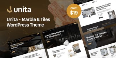 Unita - Marble & Tiles WordPress Theme