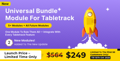 Universal Modules Bundle for Tabletrack