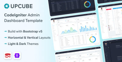 Upcube - CakePHP Admin & Dashboard Template