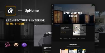 UpHome - Modern Architecture HTML Template