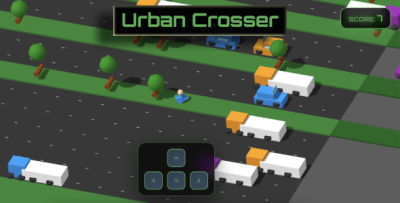 Urban Crosser - 3D Endless Crossing Game | HTML5