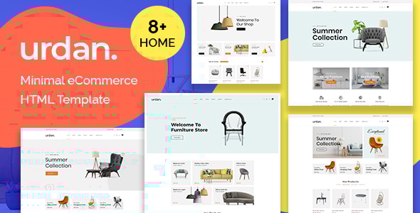 Urdan - Minimal eCommerce HTML Template Urdan - Minimal eCommerce HTML Template