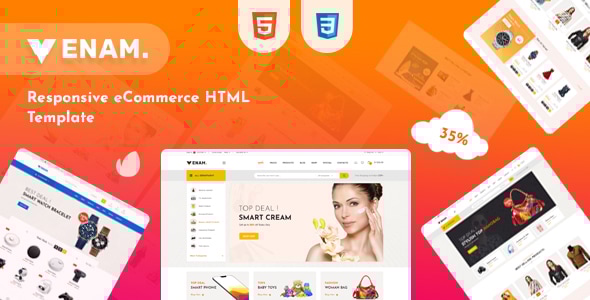 Venam - Multipurpose eCommerce HTML Template Venam - Multipurpose eCommerce HTML Template