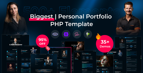 Virtuo - Personal Portfolio PHP Template Virtuo - Personal Portfolio PHP Template