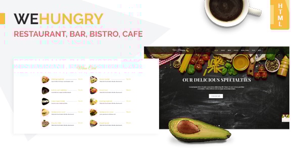 Wehungry - Rastaurent Onepage HTML Template. Wehungry - Rastaurent Onepage HTML Template.