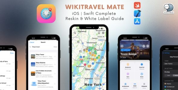 WikiTravel Mate - Complete iOS Travel Discovery App Template WikiTravel Mate - Complete iOS Travel Discovery App Template