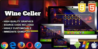 Wine Celler - HTML5 Slot Machine