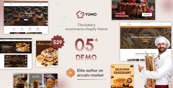 Yumo – The Bakery, Food, Chocolate & Cake Pastry eCommerce Shopify Theme Yumo – The Bakery, Food, Chocolate & Cake Pastry eCommerce Shopify Theme