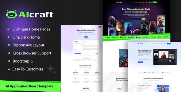 AIcraft - AI React Template AIcraft - AI React Template