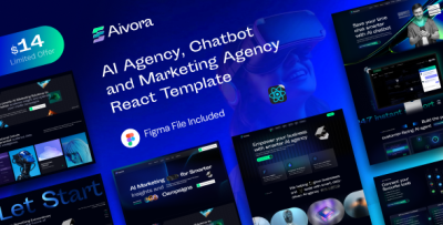 Aivora - AI Agency & Technology React Template