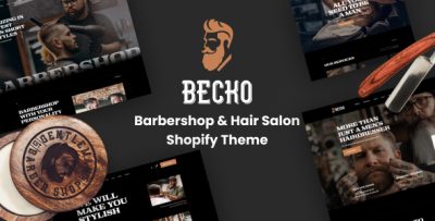 Ap Becko – Hairdresser & Barber Shop Shopify Theme