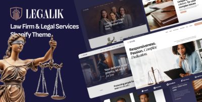 Ap Legalik - Law Firm & Legal Services Shopify Theme
