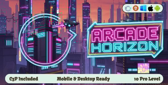 Arcade Horizon - Construct 3 Game (HTML5, AdMob, C3P) Arcade Horizon - Construct 3 Game (HTML5, AdMob, C3P)