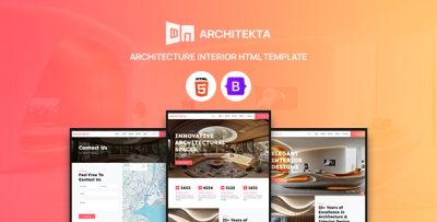 Architekta - Interior & Architecture HTML Template
