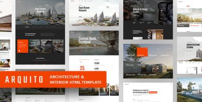 Arquito - 3D Architecture & Interior HTML Template
