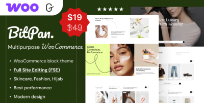 Bitpan - Multipurpose WooCommerce FSE Block Theme