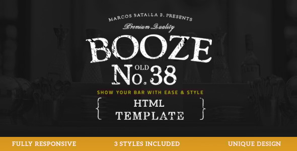 Booze - Pub HTML Template Booze - Pub HTML Template