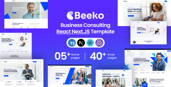 Business Consulting React Next.JS Template Business Consulting React Next.JS Template