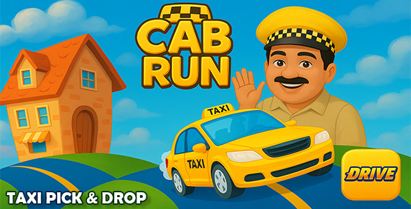 Cab Run - Taxi Pick & Drop Game | Construct 3 | 3D | HTML5 Cab Run - Taxi Pick & Drop Game | Construct 3 | 3D | HTML5