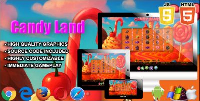 Candy Land - HTML5 Slot Machine