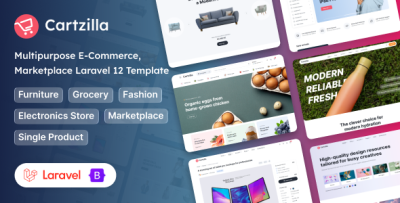 Cartzilla - Laravel Multipurpose E-Commerce Template