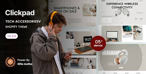 Clickpad - Tech Accessories Store Shopify 2.0 Theme Clickpad - Tech Accessories Store Shopify 2.0 Theme