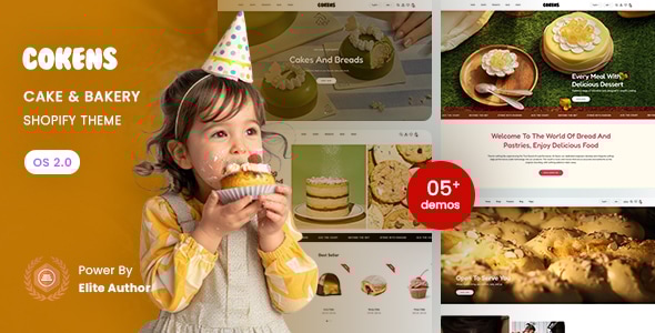 Cokens - Cake & Bakery Shopify 2.0 Theme Cokens - Cake & Bakery Shopify 2.0 Theme
